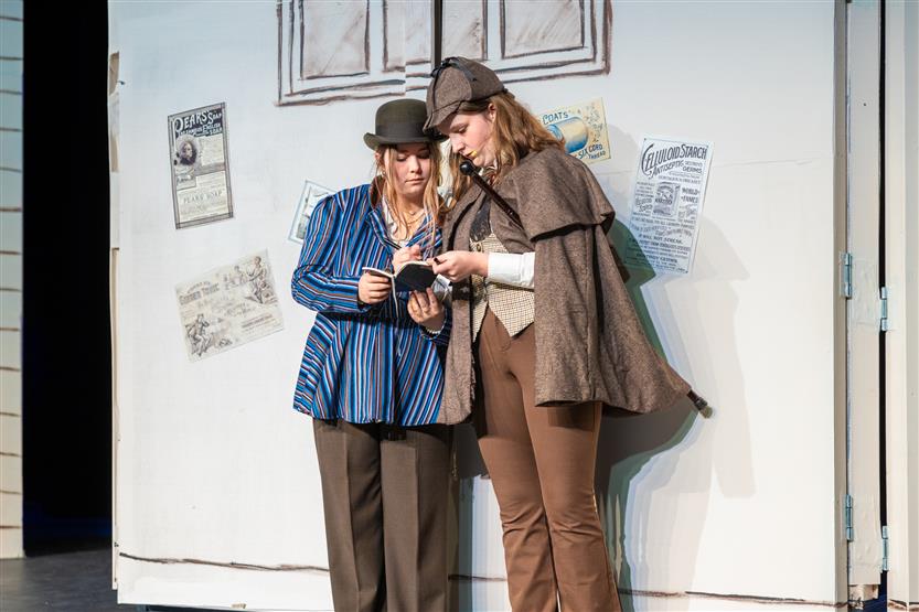 Legacy Middle students perform onstage